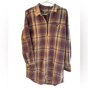 Toad&Co Bodie quarter zip shirtdress women’s medium